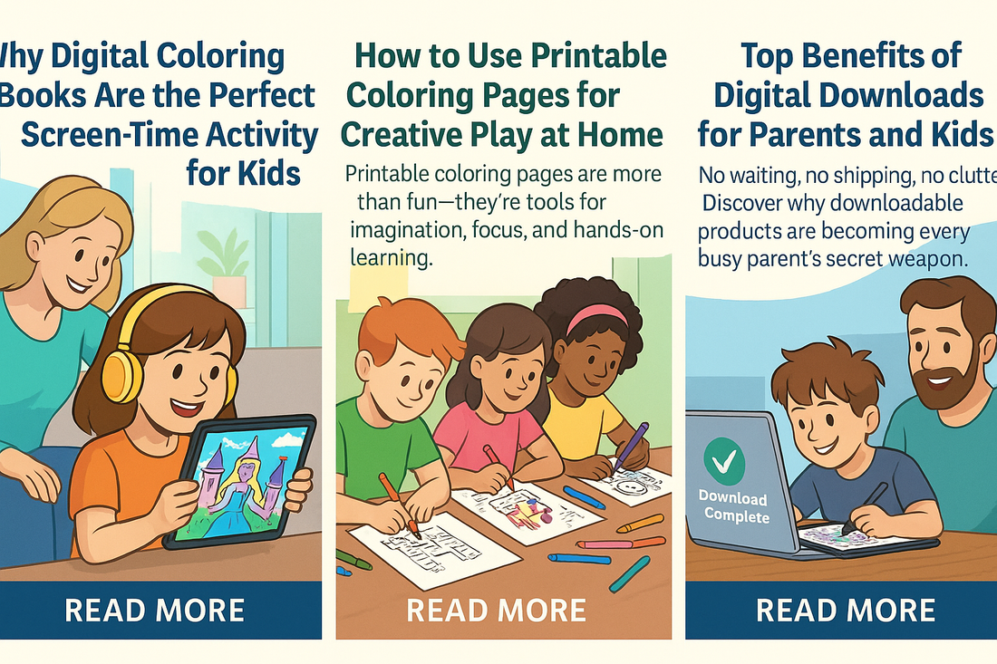 How to Use Printable Coloring Pages for Creative Play at Home